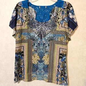 SZ L SPRING / SUMMER EMBELLISHED TOP